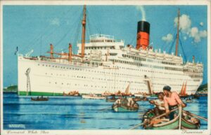 RMS Franconia Cruise Ship 1935
