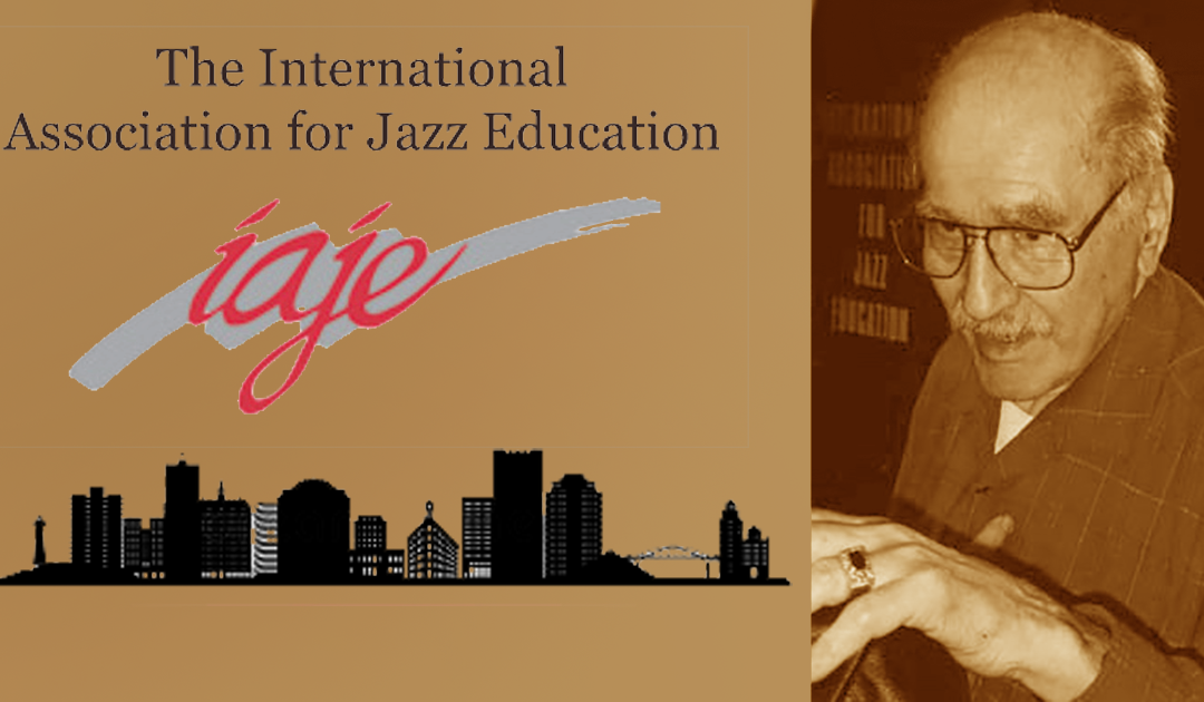 artie shaw at international association for jazz education in long beach california