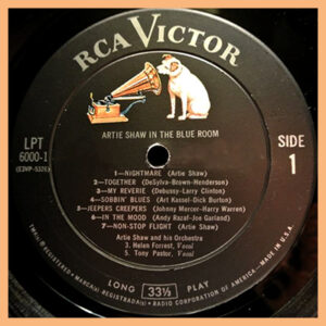 Jeepers Creepers - Artie Shaw and his Orchestar - RCA Victor record label